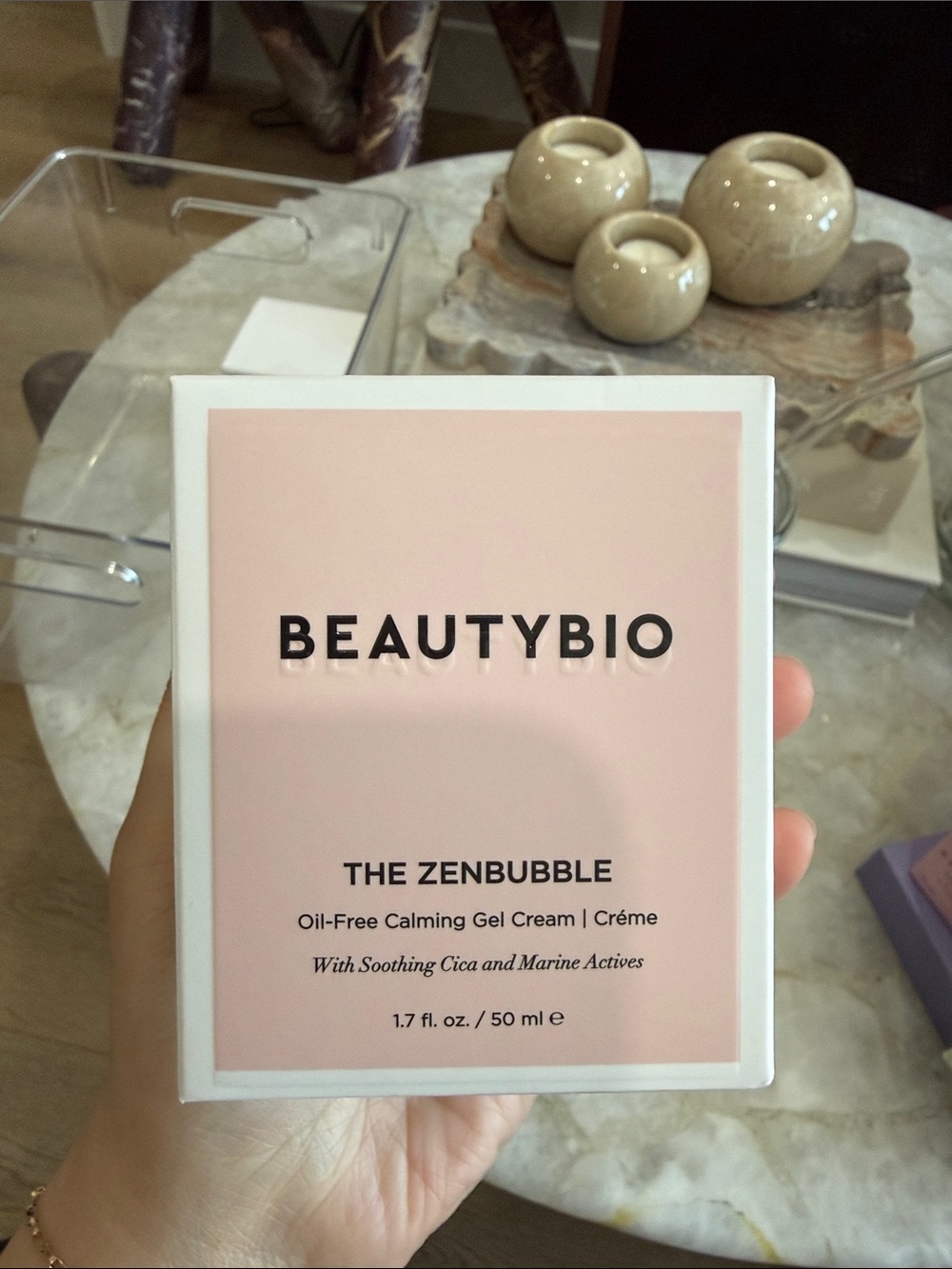 BeautyBio The Zenbubble Oil-Free Calming Gel Cream - Pink